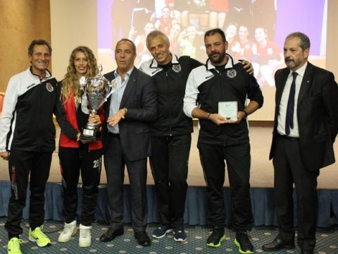 Società premiata per la promozione in Serie C